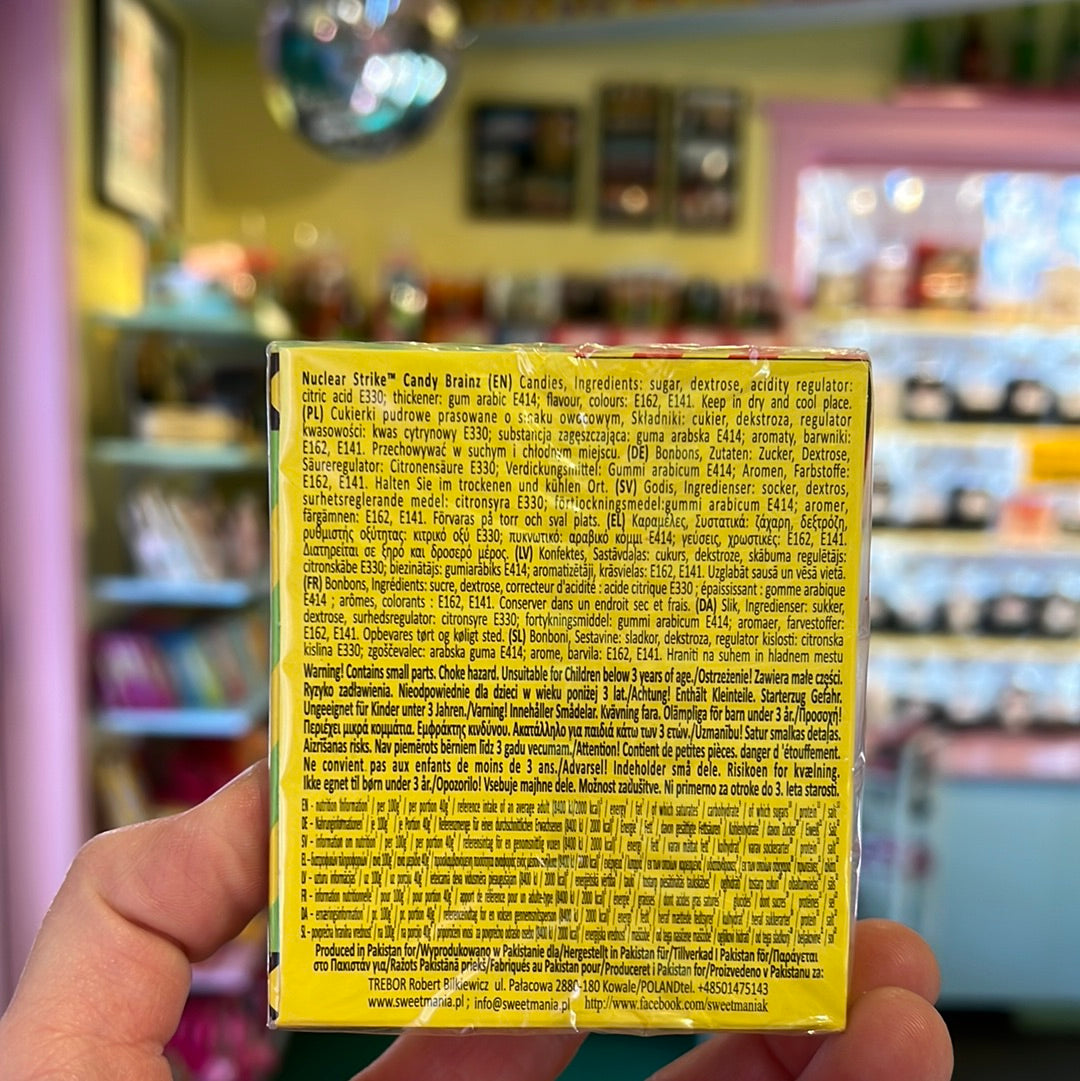 Nuclear Waste Candy Brains Dessart Sweets Ice Cream & Candy Store