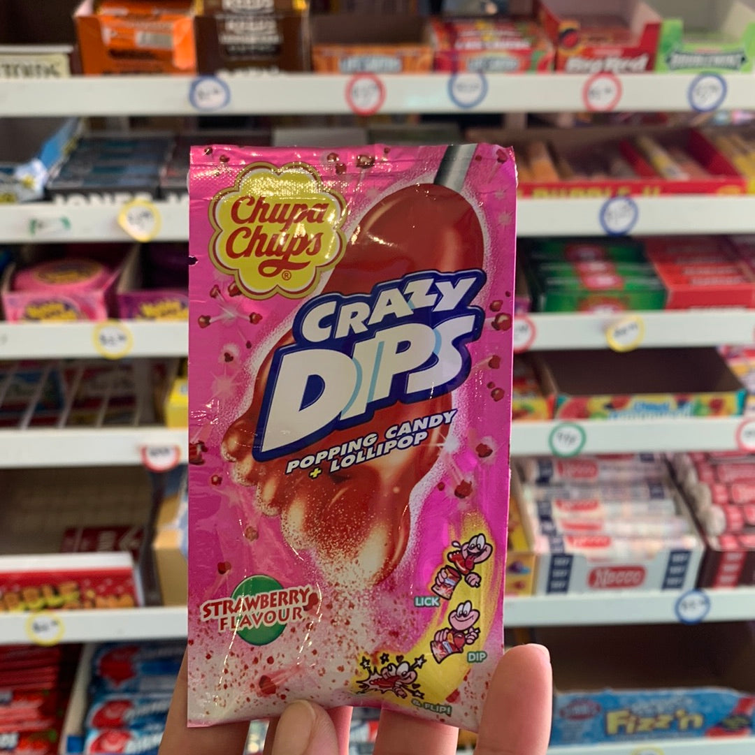 Crazy Dips- Strawberry – Dessart Sweets Ice Cream & Candy Store