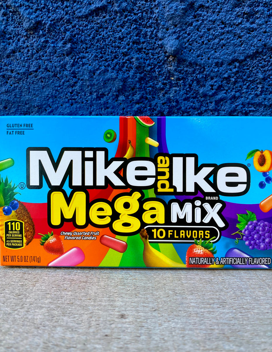 Mike And Ike Megamix Theater Box – 2 Packung Mit Neuen Geschmacksrichtungen, 142g Süßer Snack