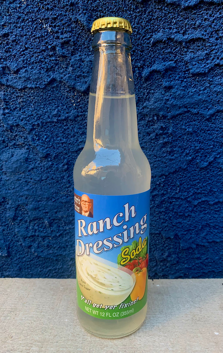 I saw the Ranch Dressing soda from the Midwest and just had to