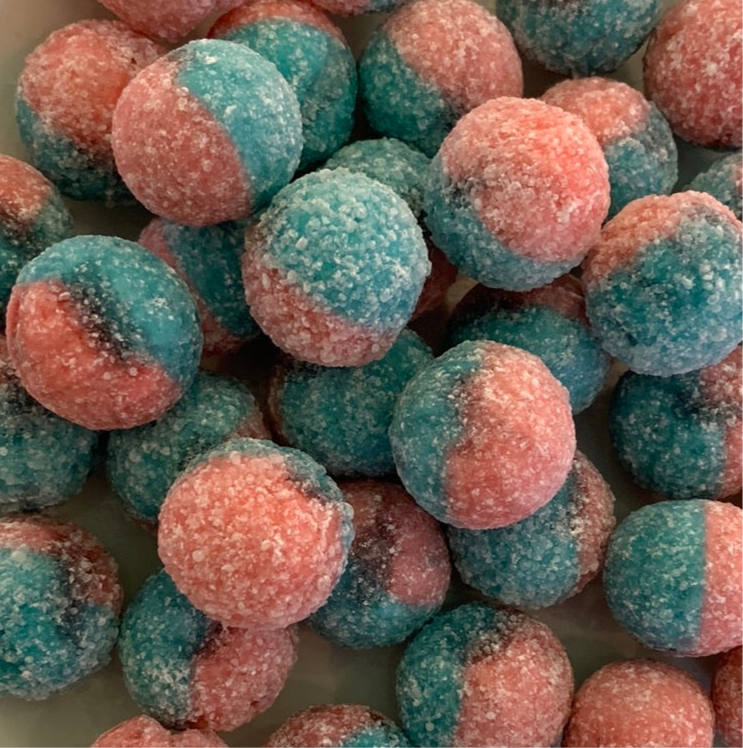 Mega Sour Bubble Gum Candy