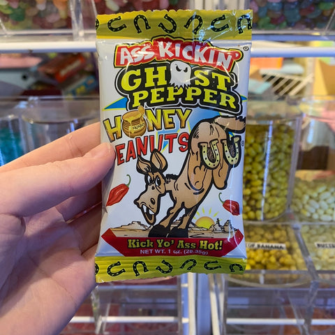 Ass Kickin’ Ghost Pepper Honey Peanuts