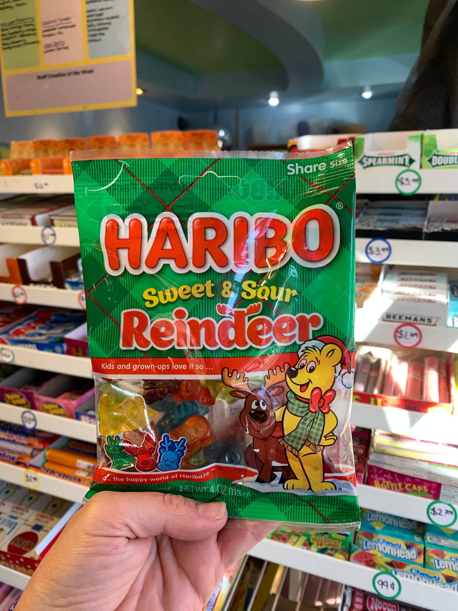 Haribo Sweet n Sour Gummy Reindeer