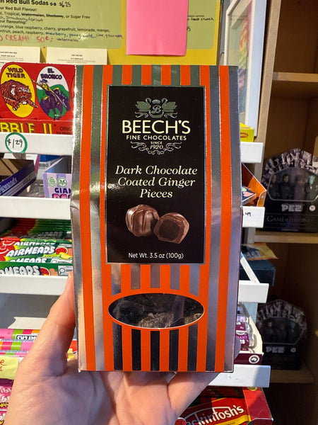 Beech's Dark Chocolate Covered Ginger Pieces