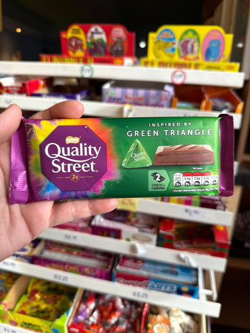 Quality Street Green Triangle Bar