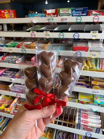 Stacked Heart Chocolate Pop