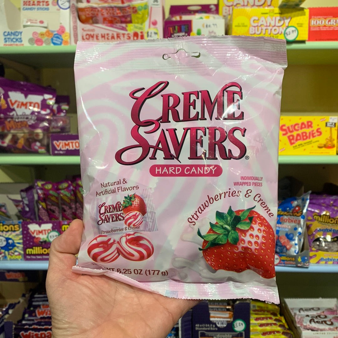 Creme Savers - strawberry large bag