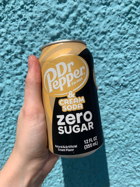 Dr Pepper & Cream Soda Zero Sugar