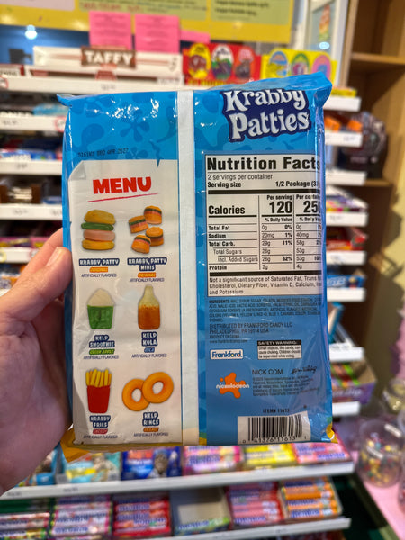 SpongeBob Krabby Patties Combo Meal