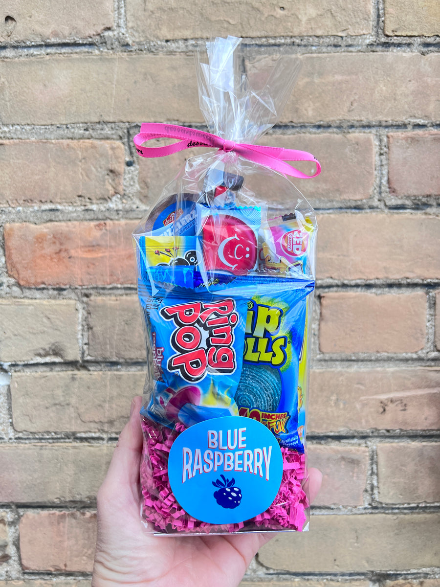 Blue Raspberry Gift Bag – Dessart Sweets Ice Cream & Candy Store