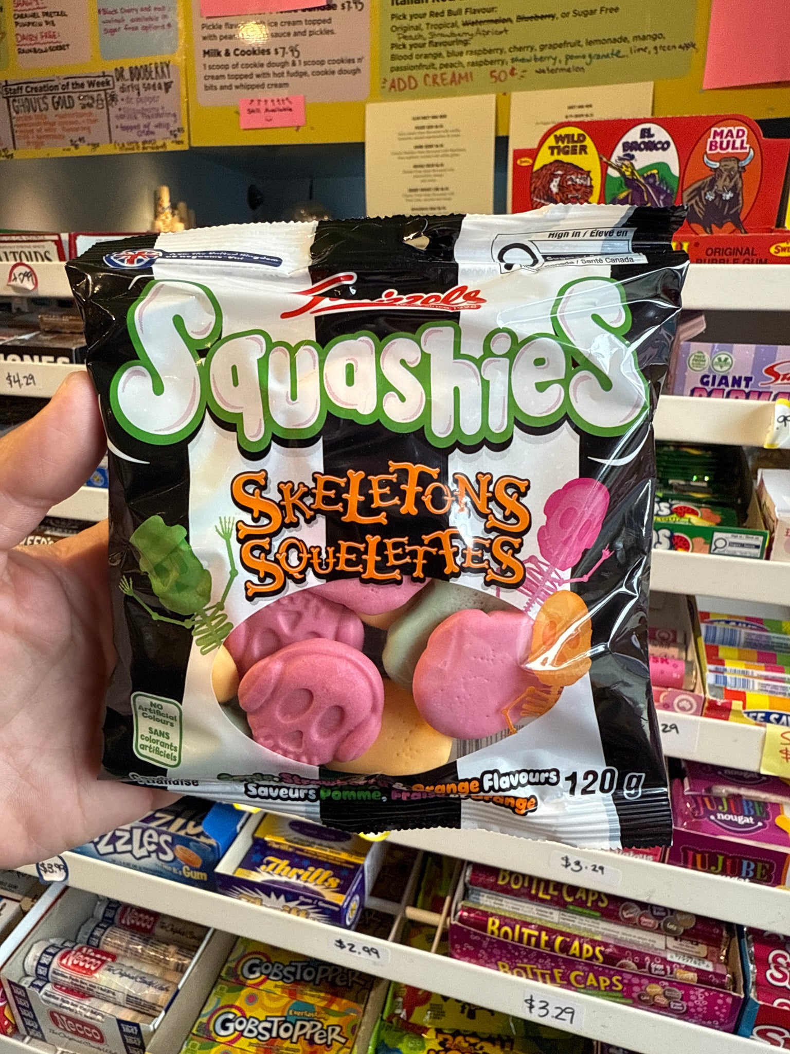 Halloween Squashies Skeletons