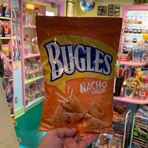 Bugles Nacho Cheese 104 gram bag