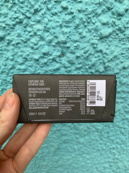 Otherly Oatmilk Vegan Chocolate Bar