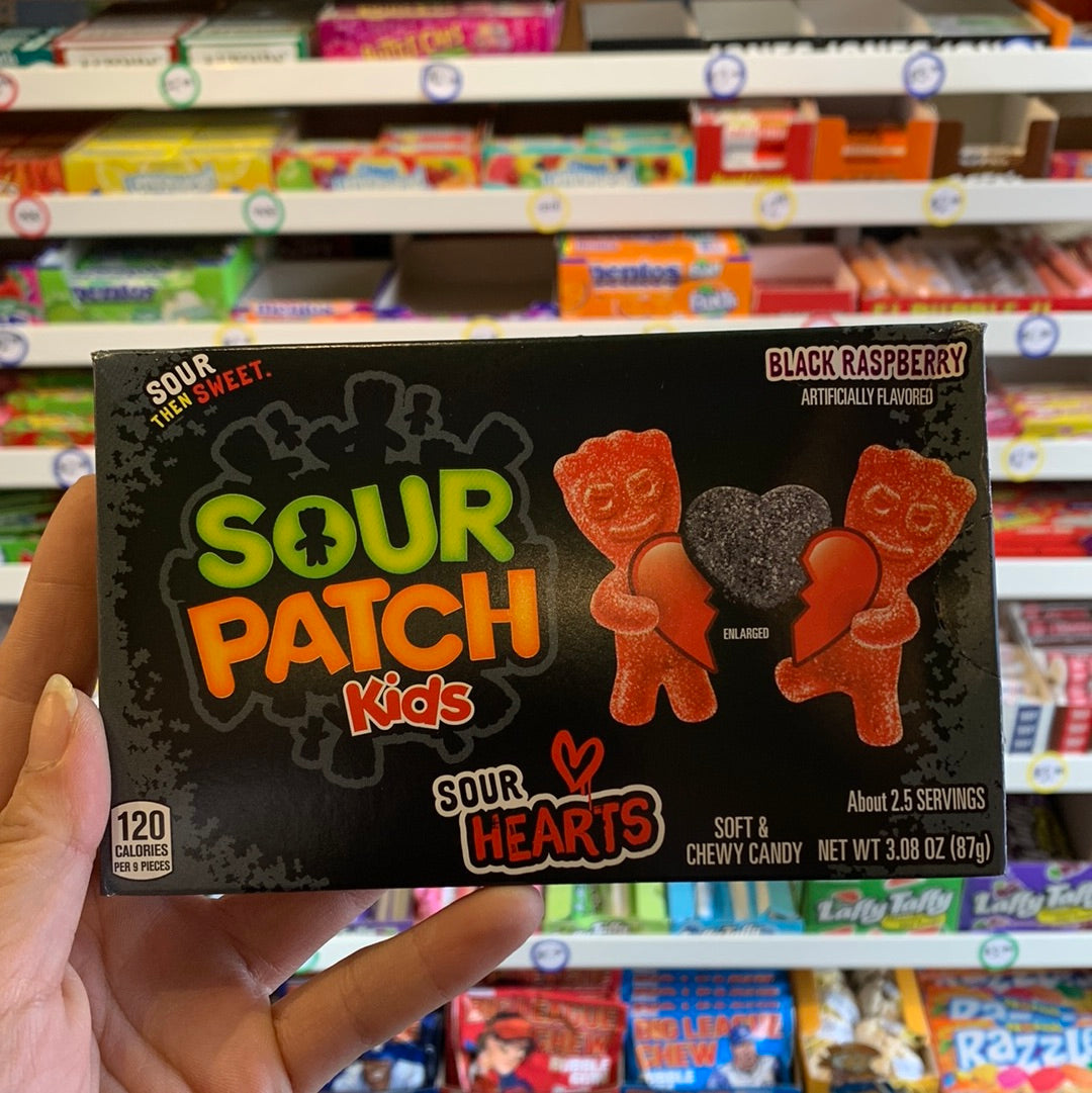 Sour Patch Kids Sour Hearts Theatre Box