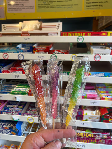 Rocksicles Rainbow Coloured Rock Candy