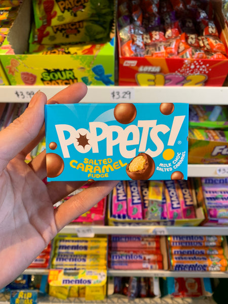 Salted Caramel Fudge Poppets