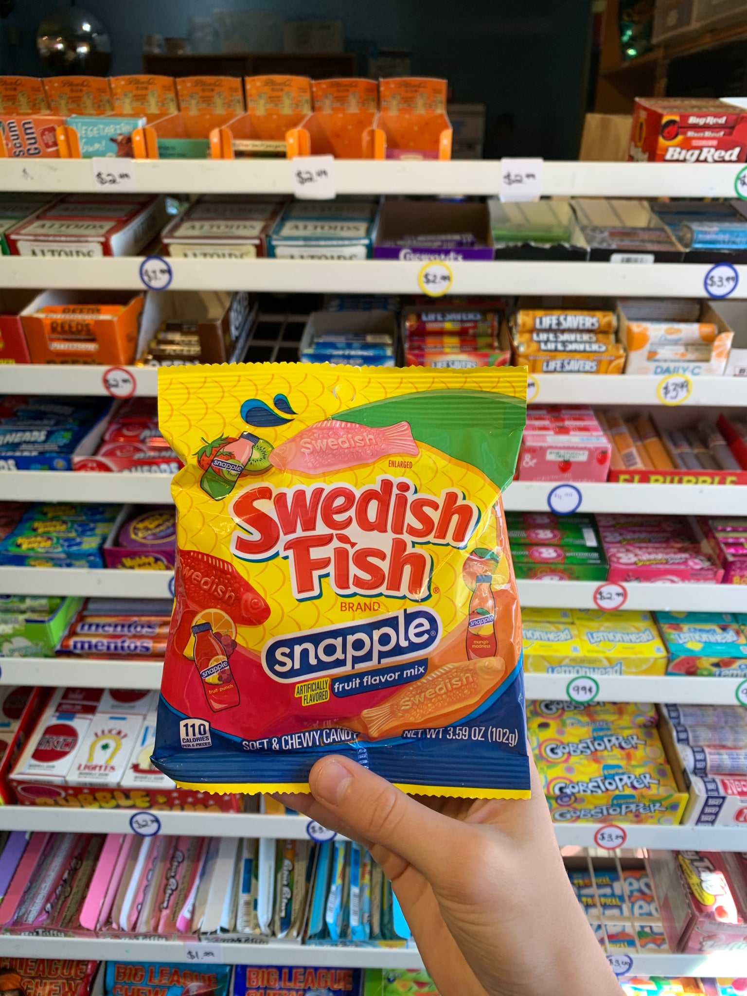 Swedish Fish Snapple Mix