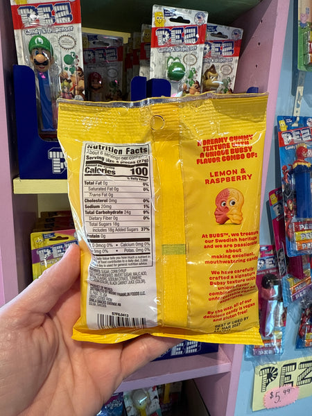 Bubs Mini Lemon Raspberry Skulls