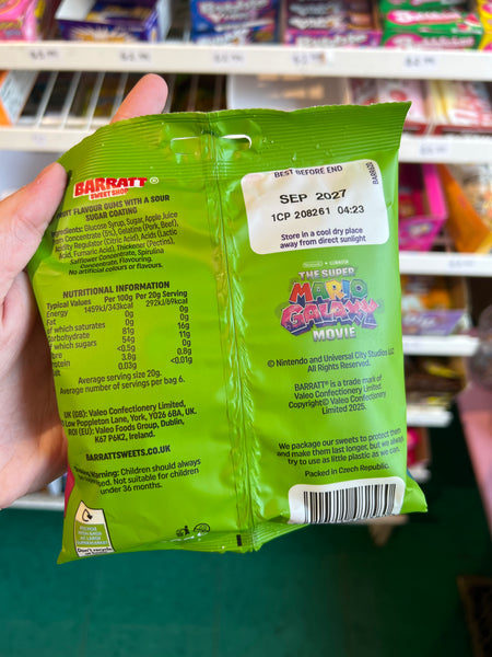 Barratt Sweet Shop- Apple Loops The Super Mario Galaxy Movie