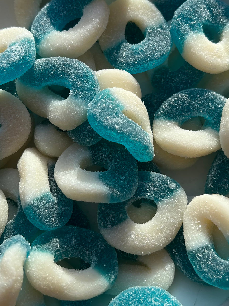 Blue Raspberry Laces Sweets Recipe Blue Raspberry Rings โ Dessart Sweets Ice Cream & Candy Store