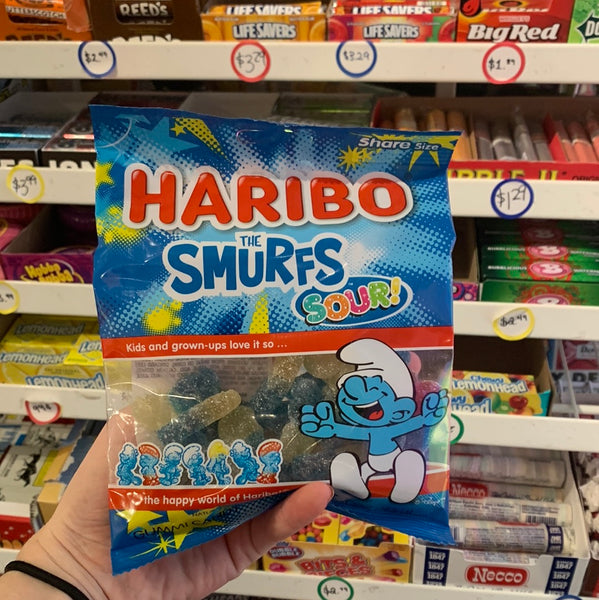 Haribo sour smurfs