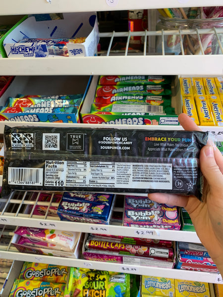 Sour Punch Mystery Straws