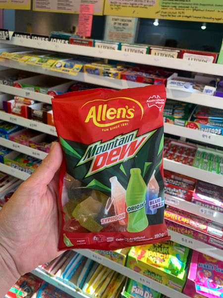 Mountain Dew Gummy Bottles