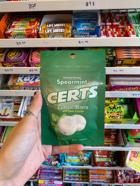 Spearmint Certs