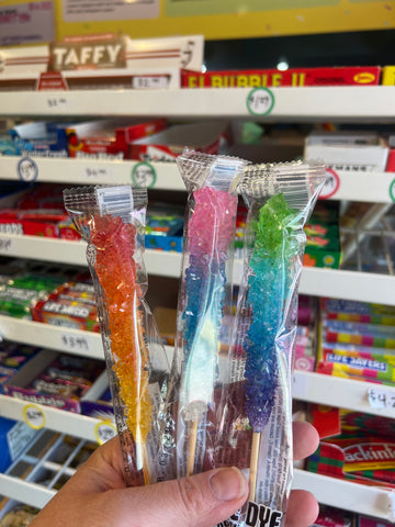 Tie Dye Rock Candy