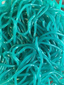 Blue Raspberry Shoestring Licorice Laces