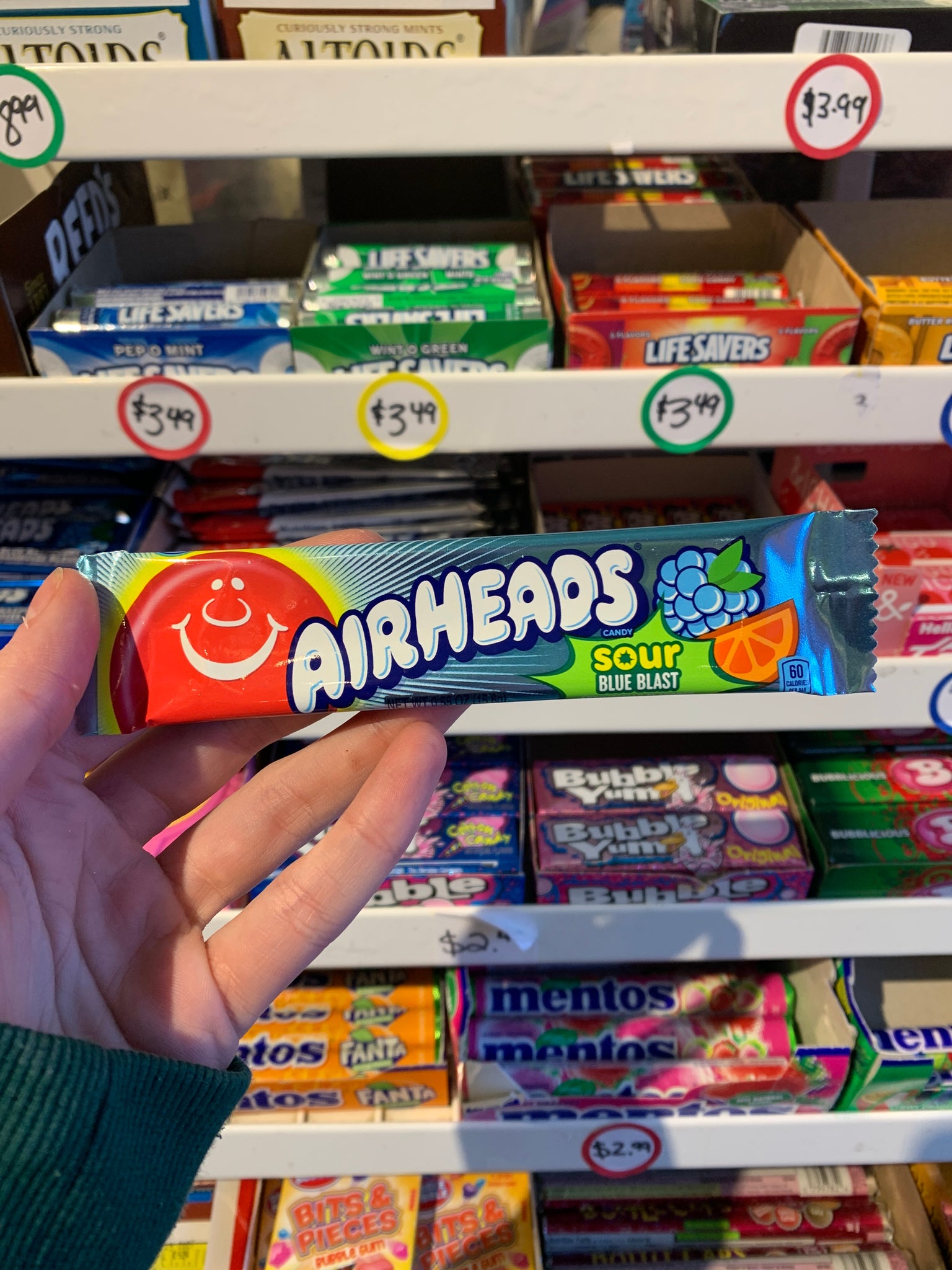 Sour Blue Blast Airheads
