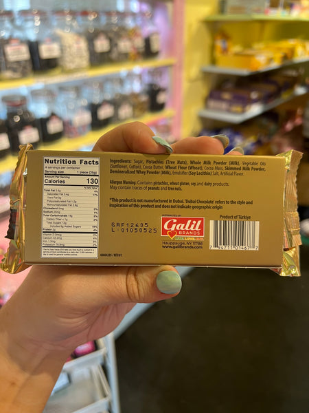 Leonessa Dubai Chocolate Bar