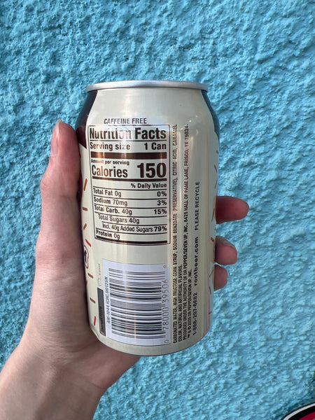 A&W Ice Cream Sundae Soda