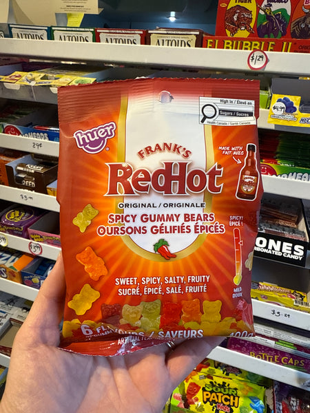 Frank's Red Hot Spicy Gummy Bears