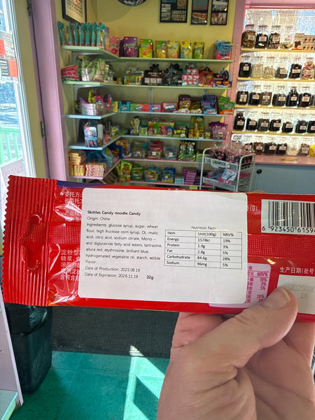 Skittles Noodle Candy