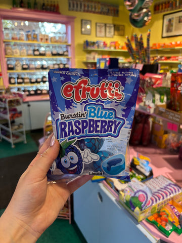 Efrutti Burstin Blue Raspberry Balls
