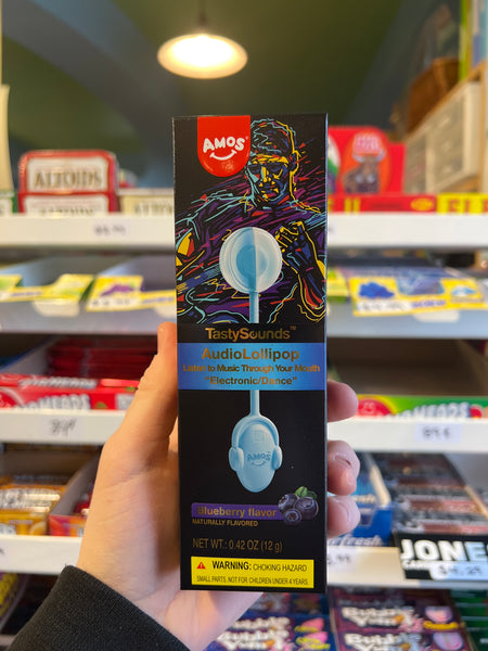 Amos - Audio Lollipop (Blueberry)
