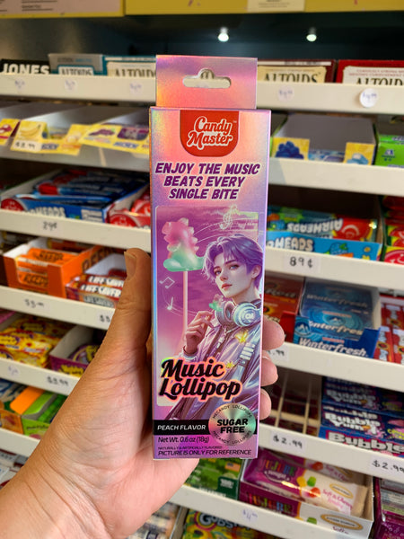 Candy Master - Peach Music Lollipop