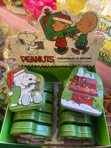 Peanuts Christmas Tins