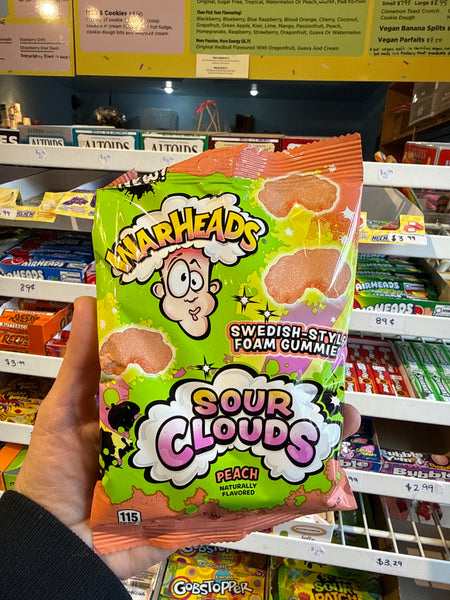 Warheads Peach Sour Clouds