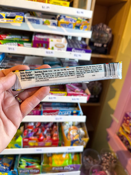 Toxic Waste Taffetti Blue