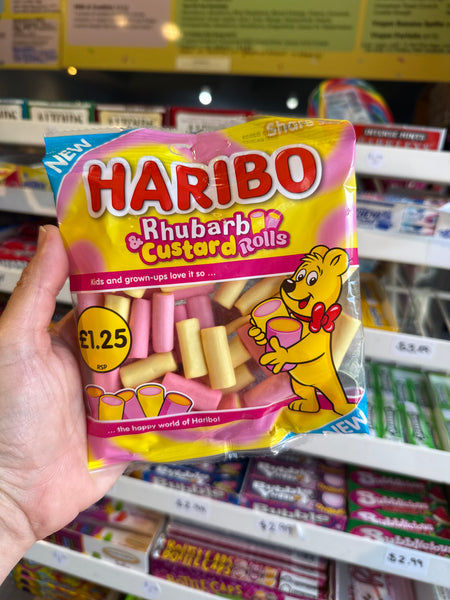 Haribo Rhubarb & Custard Rolls