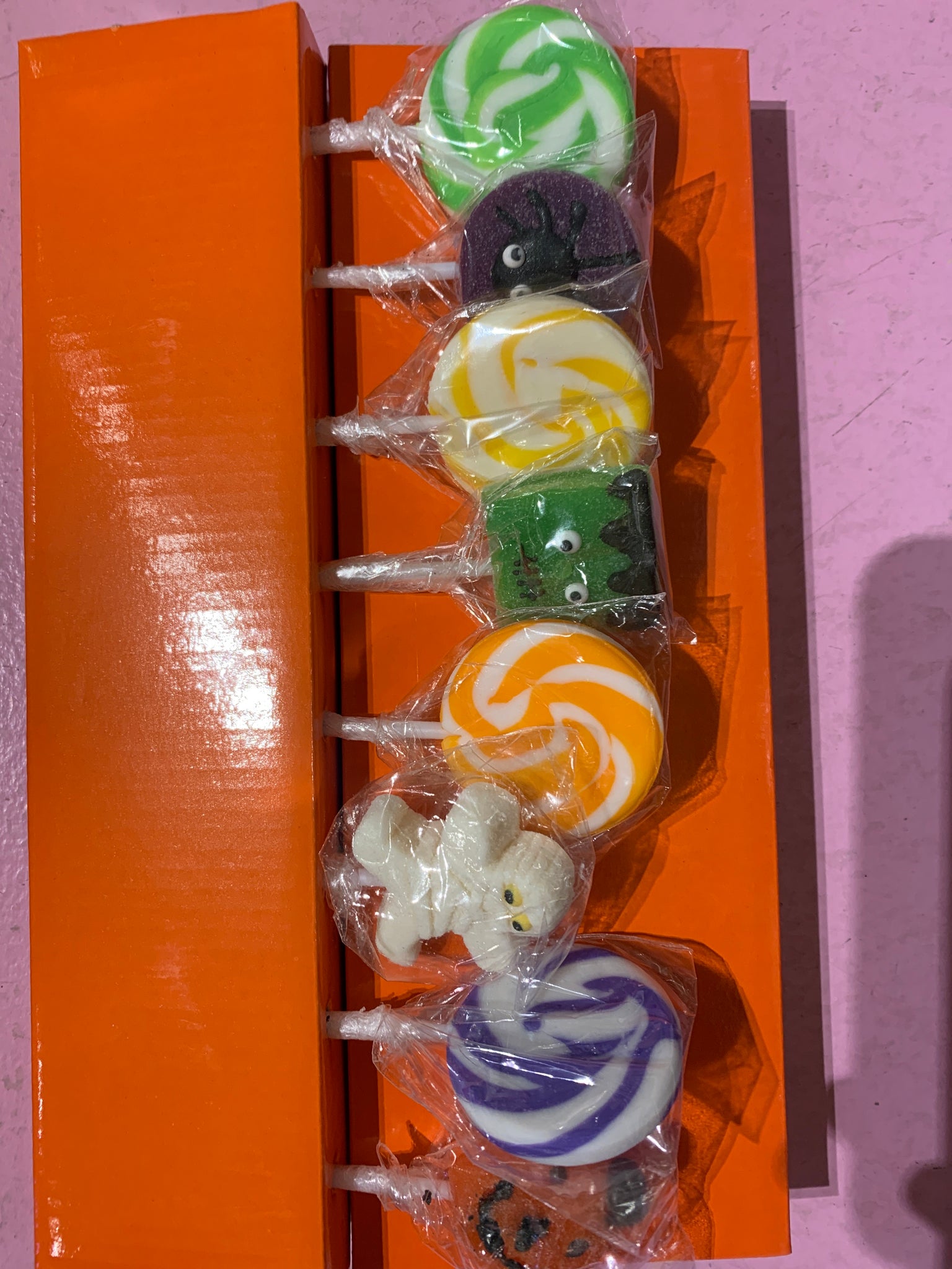 Halloween Swirl and Jelly Pops