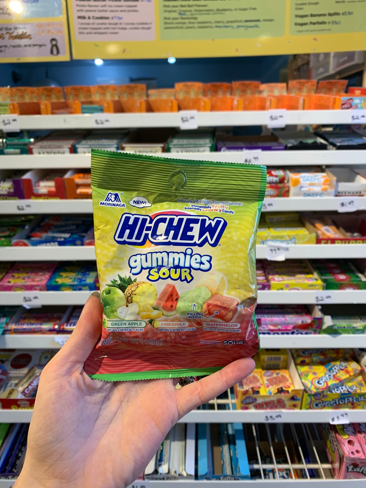 Sour Hi-Chew Gummies