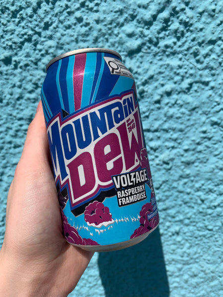 Mtn Dew Voltage Blue Raspberry