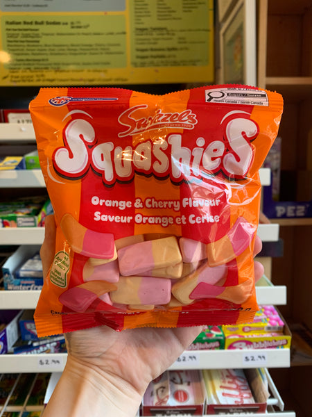 Squashies Orange and Cherry