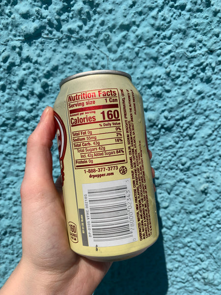 Dr Pepper Vanilla Float
