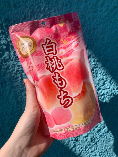 White Peach Mochi