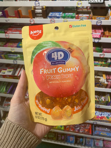 Amos 4D Peach Burst Fruit Gummy