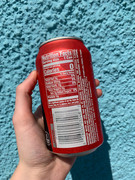 Dr Pepper Cherry Zero Sugar